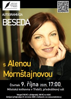 Beseda s Alenou Mornštajnovou - ventip.cz