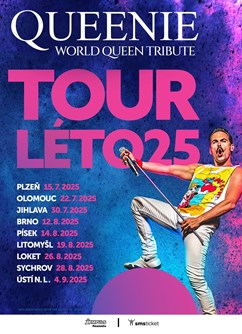 QUEENIE – TOUR LÉTO 25 | Sychrov - ventip.cz