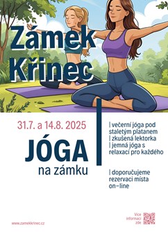 VEČERNÍ JÓGA | zámek Křinec - ventip.cz