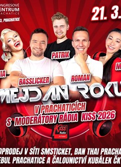Mejdan roku v Prachaticích s moderátory Rádia Kiss 2026 - ventip.cz