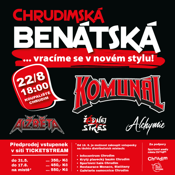 Chrudimská Benátská - ventip.cz