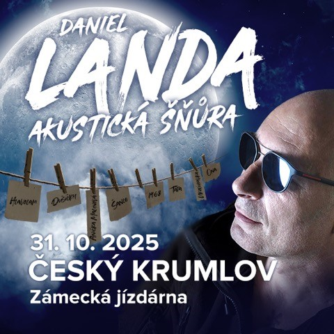 Daniel Landa Akustická šňůra 2025 - ventip.cz