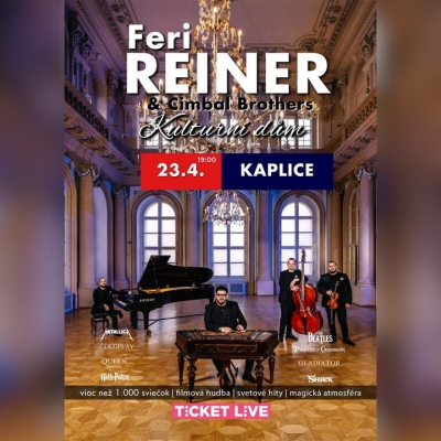 Feri REINER - CIMBÁL PŘI SVÍČKÁCH - ventip.cz