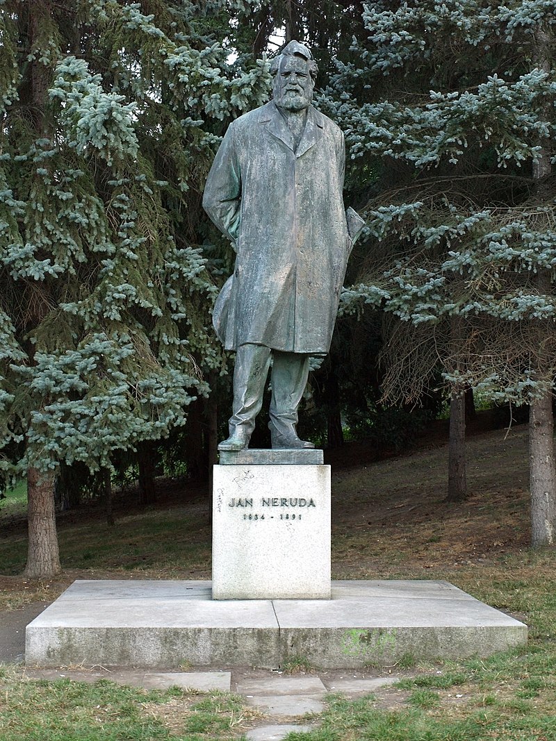 Pomník Jana Nerudy - ventip.cz