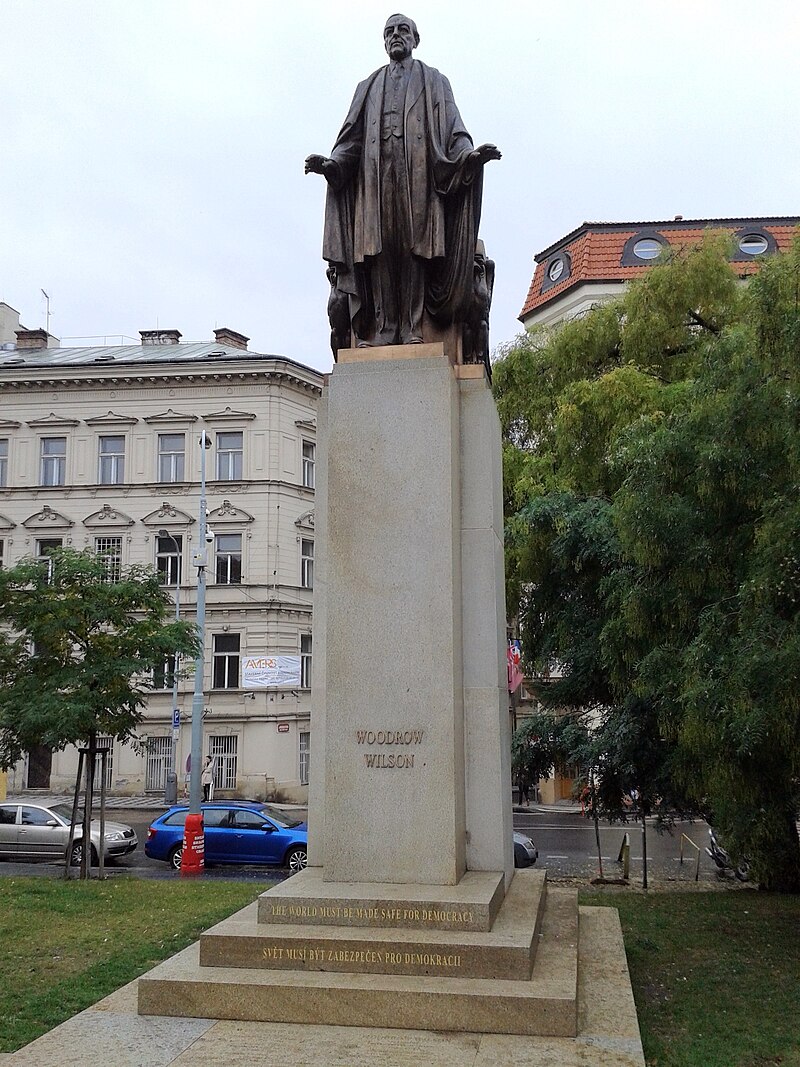 Pomník Woodrowa Wilsona - ventip.cz