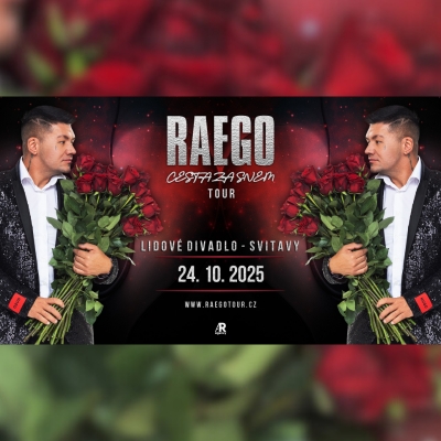 Raego - "Cesta za snem" Tour 2025 - ventip.cz