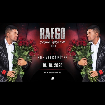 Raego - "Cesta za snem" Tour 2025 - ventip.cz