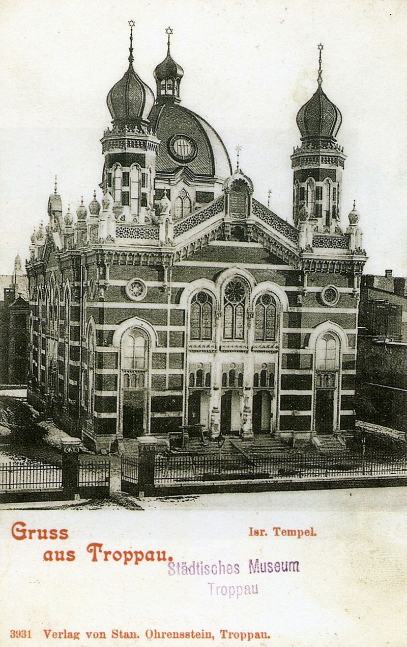 Synagoga v Opavě - ventip.cz